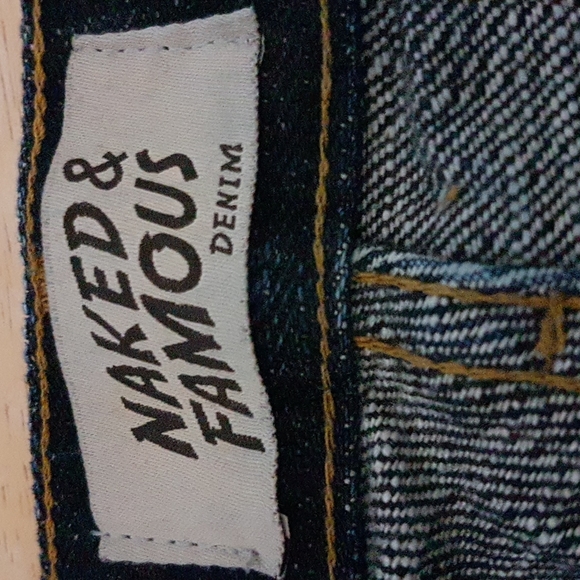 NAKED & FAMOUS Skinny Guy in Elephant 5 100% Cotton W33xL38 - Picture 7 of 11